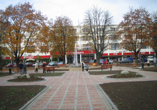 Fontána - park Sezimovo Ústí