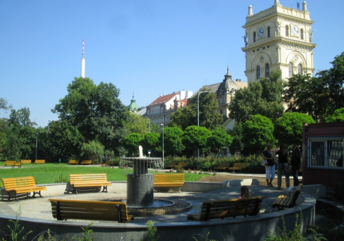 Fontána - Bezručovy sady, Praha