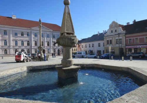 Statická fontána - Horažďovice