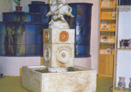 Keramická fontána