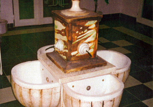 Keramická fontána
