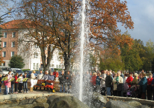 Fontána - park Sezimovo Ústí